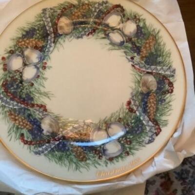 12 DAYS XMAS LENOX PLATES