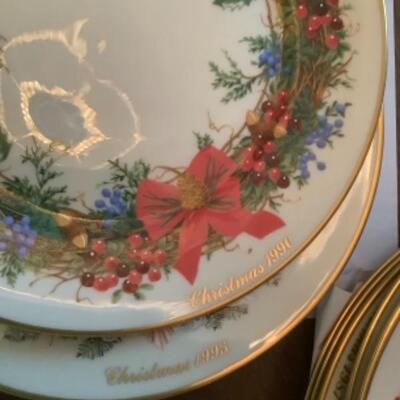 12 DAYS XMAS LENOX PLATES
