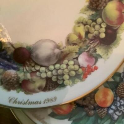 12 DAYS XMAS LENOX PLATES