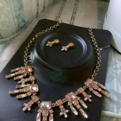 IMAN RS NECKLACE EARRINGS