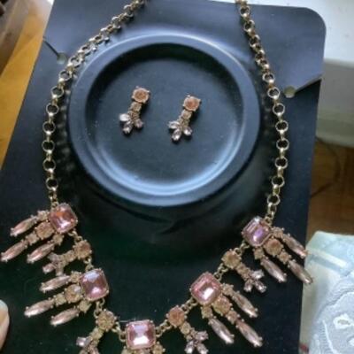 IMAN RS NECKLACE EARRINGS
