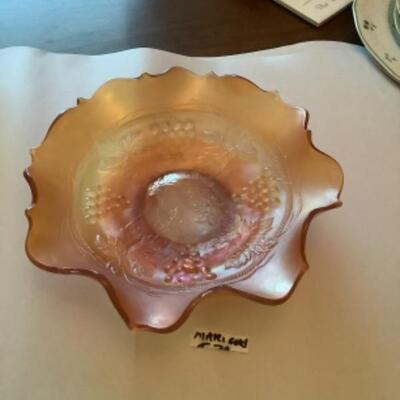 MARIGOLD DISH + NORTHWOOD DISHES X 2