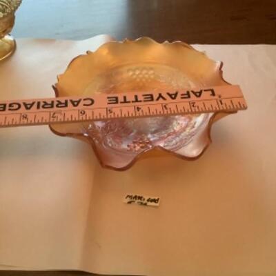 MARIGOLD DISH + NORTHWOOD DISHES X 2