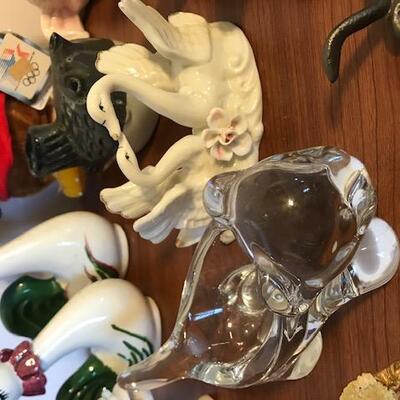 Mixed Variety of Small Figurines, Ceramic, Cloth, Collectible, Holiday (92)