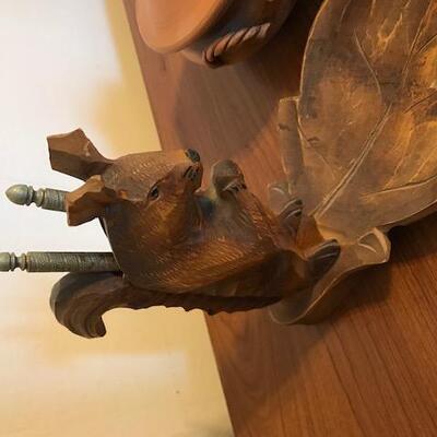 Vintage Mix Wood and Squirrel Group (96)