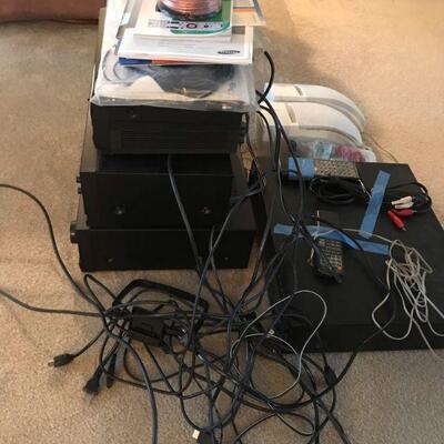 Variety of Electronic Equipment, Stereo, DVD, VHS, Bose Speakers (107)