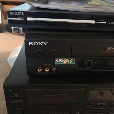 Variety of Electronic Equipment, Stereo, DVD, VHS, Bose Speakers (107)