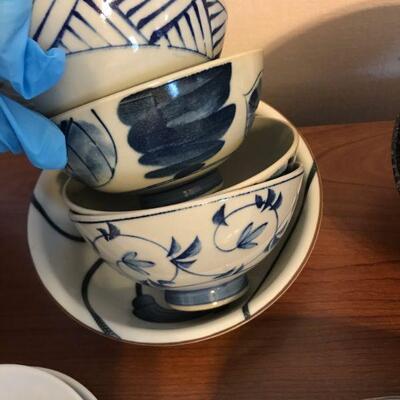 Vintage Mix Variety of Japanese Bowls (111)
