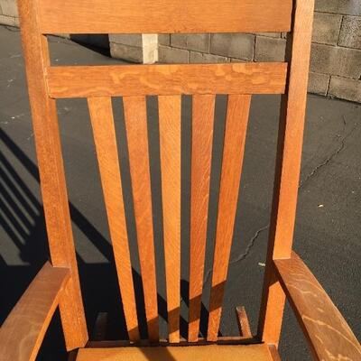 Vintage Rocker made in San Quentin!