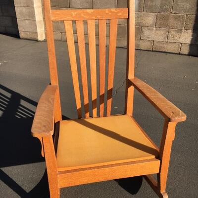 Vintage Rocker made in San Quentin!