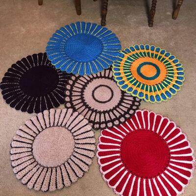 Vintage Crocheted Seat Covers (125)