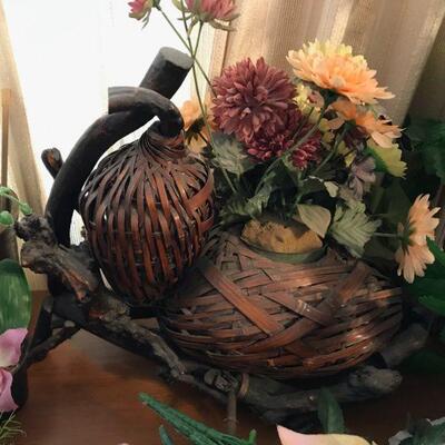 Mixed Variety of Artificial Flowers (130)