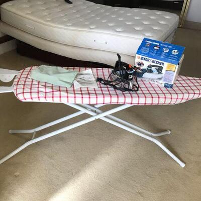 Ironing Board Regular Iron and Traveling Iron (137)