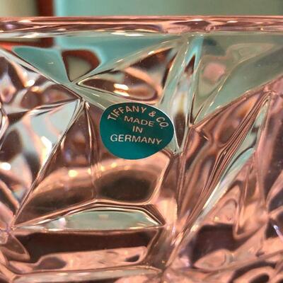 Tiffany & Co Cut Crystal Bowl New in Box with Gift Receipt