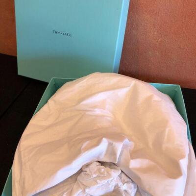 Tiffany & Co Cut Crystal Bowl New in Box with Gift Receipt
