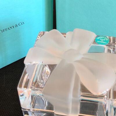 Tiffany & Co Crystal Gift Box New in Box
