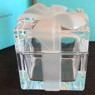 Tiffany & Co Crystal Gift Box New in Box