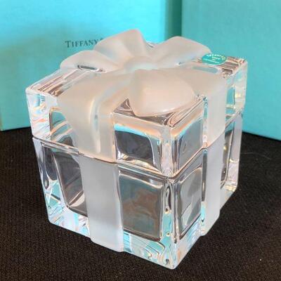 Tiffany & Co Crystal Gift Box New in Box