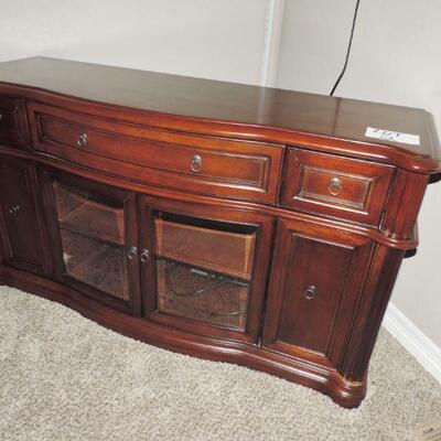 LOT 2  MEDIA STAND - SIDEBOARD