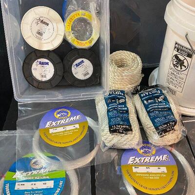 Lot 60 - Fishing Gear (Collection of Lines, Nylon and much more!)