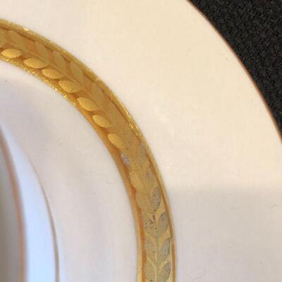 Retroneu Imperial Gold Tea Cup with Plates and Dinner Bowls Set of 8