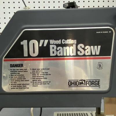 Ohio Forge 10” Wood Cutting Band Saw