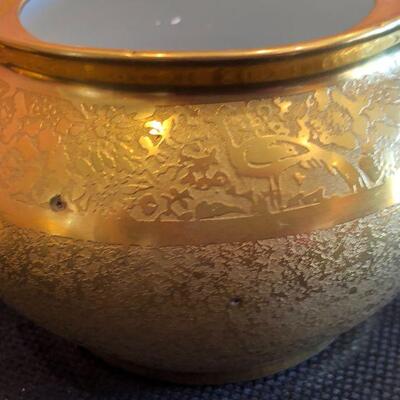 Hutschenreuther Selb Royal Bavaria Porcelain China 22K Gold Painted