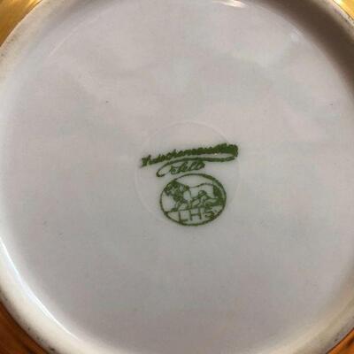 Hutschenreuther Selb Royal Bavaria Porcelain China 22K Gold Painted