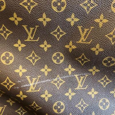 Genuine Vintage Louis Vuitton Monogram Traveler Suitcase Circa 1970s