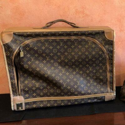 Genuine Vintage Louis Vuitton Monogram Traveler Suitcase Circa 1970s