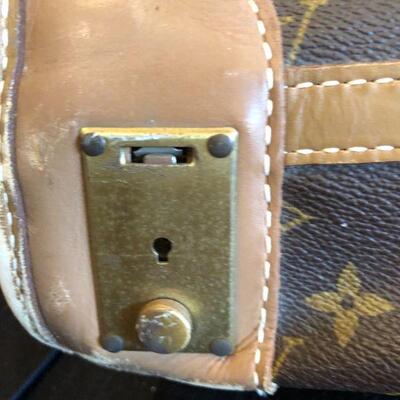 Genuine Vintage Louis Vuitton Monogram Traveler Suitcase Circa 1970s