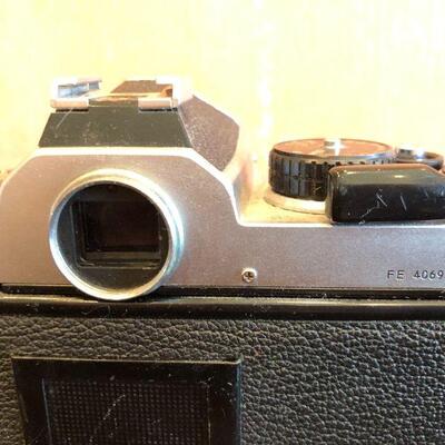 Vintage Canon AE-1 Canon FTb and Nikon FE Camera Bundle