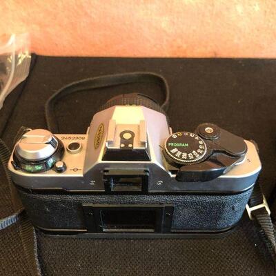 Vintage Canon AE-1 Canon FTb and Nikon FE Camera Bundle