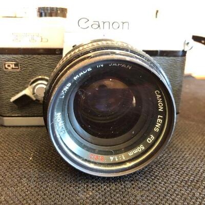 Vintage Canon AE-1 Canon FTb and Nikon FE Camera Bundle