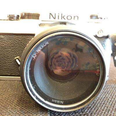 Vintage Canon AE-1 Canon FTb and Nikon FE Camera Bundle