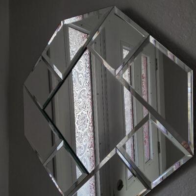 Lot 3: Beveled Decorative Mirror 