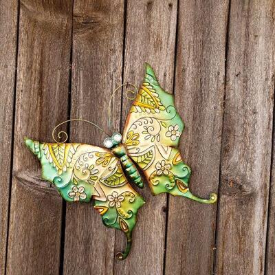 Lot 10: One Large Metal Butterfly 
