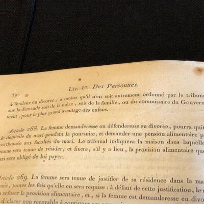 Rare 1805 Code Civil Des Francais by Henri-Jean-Baptiste Dard