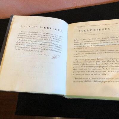 Rare 1805 Code Civil Des Francais by Henri-Jean-Baptiste Dard