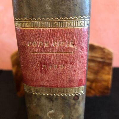 Rare 1805 Code Civil Des Francais by Henri-Jean-Baptiste Dard