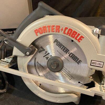 Lot 93 - Porter Cable Corded Double Insulated Circular Saw