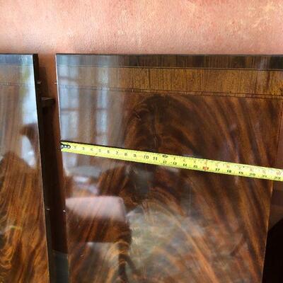 Beautiful Drexel Heirloom by Heritage High Gloss Wood Large Dining Table with Extensions