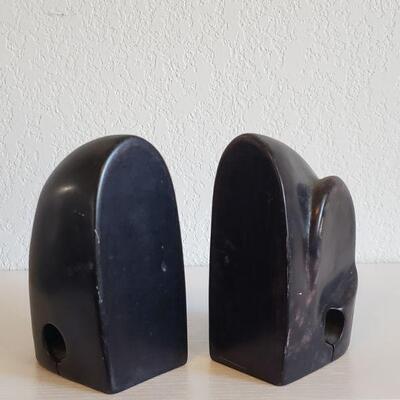 Lot 27: Elephant Bookends 