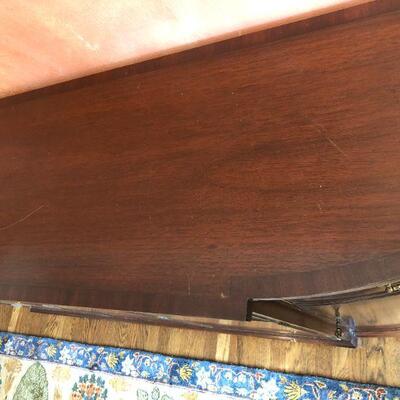 Antique Buffet Cabinet in Beauitful Dark Brown Wood Finish with Original Key
