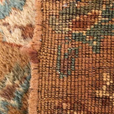 Large Elegant Hand Woven Tan Design Tan Design Area Rug