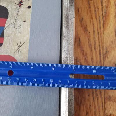 Lot 35: Multicolored Abstract Art