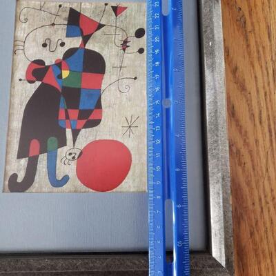 Lot 35: Multicolored Abstract Art