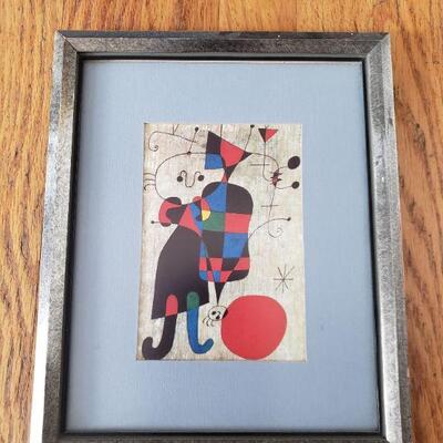 Lot 35: Multicolored Abstract Art