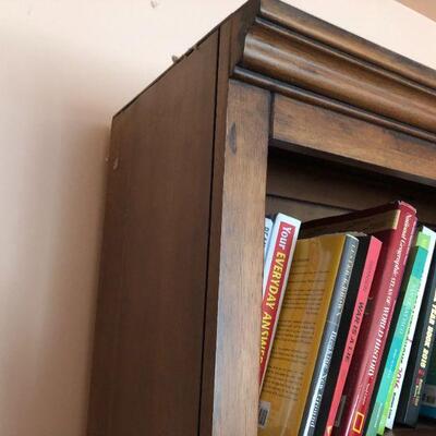 Tall Solid Wood Book Shelf Including Any Books You Want!