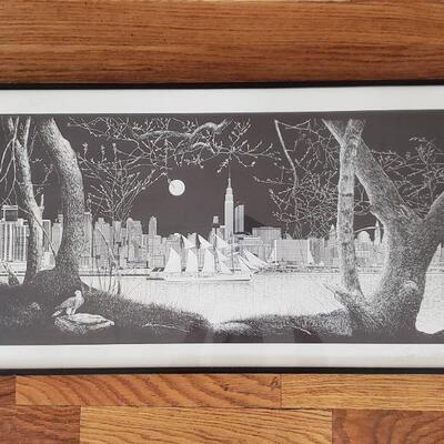 Lot 50: Signed Fine Art City Scape